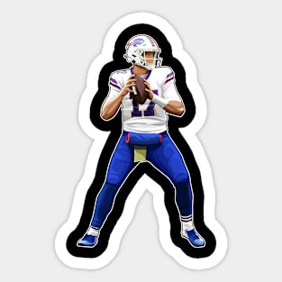 Josh Allen Drop Backs Sticker